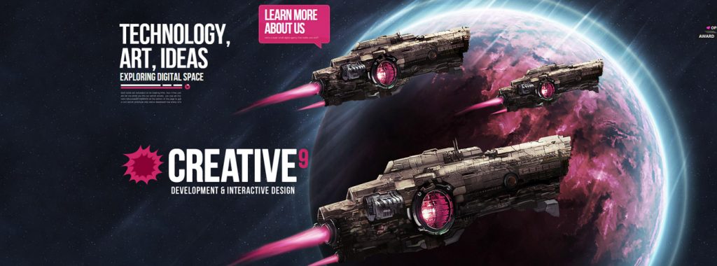 Fantásticos exemplos de sites com belas combinações de cores