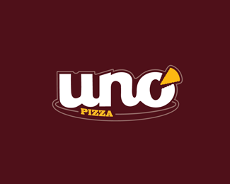 Logotipo Pizzaria Uno