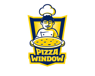 Logotipo Pizza Window
