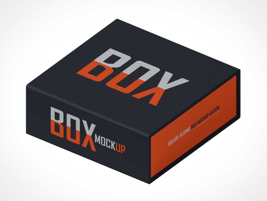 Mockup em PSD de Caixa